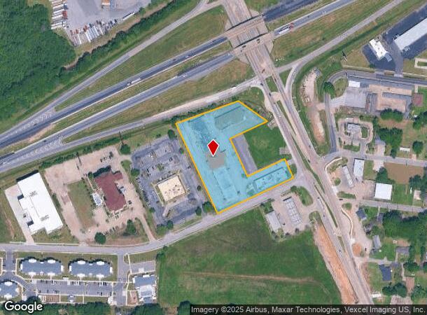 1605 N University Ave, Lafayette, LA Parcel Map