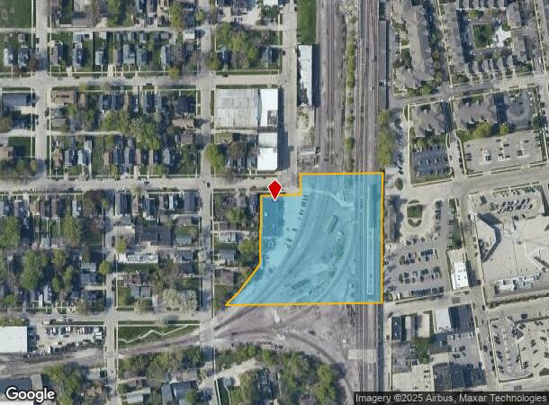  1343 54Th St, Kenosha, WI Parcel Map