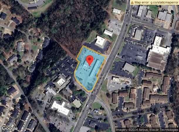  1701 E Greenville St, Anderson, SC Parcel Map