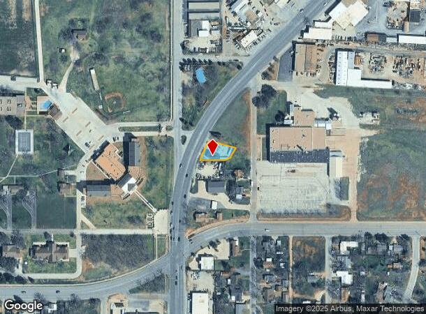  2757 S Treadaway Blvd, Abilene, TX Parcel Map