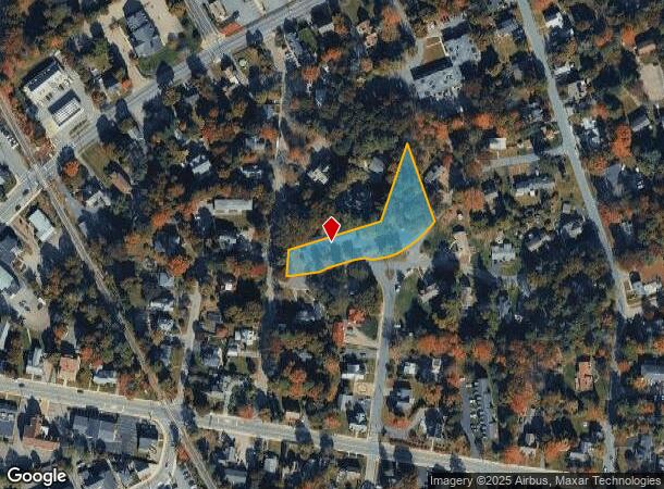 15 Park Ave, Foxboro, MA Parcel Map