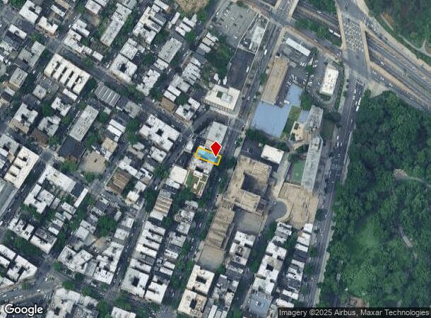  2469 Crotona Ave, Bronx, NY Parcel Map