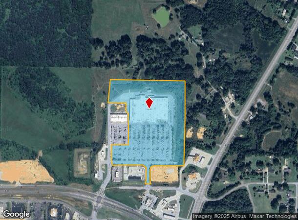  1801 Nathan Dean Byp, Rockmart, GA Parcel Map