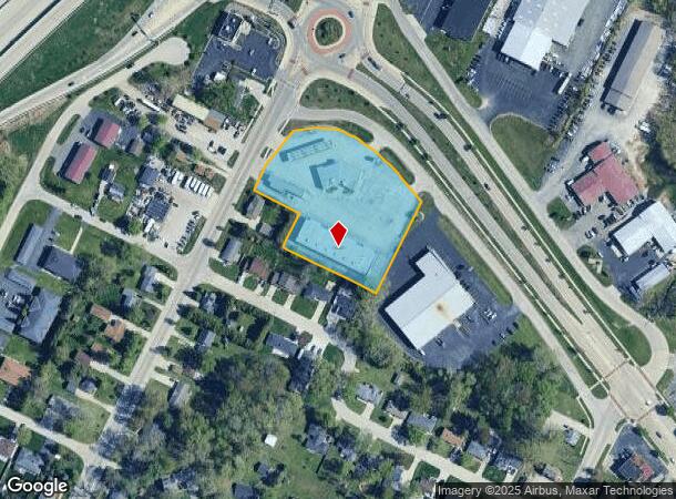 1845 Velp Ave, Green Bay, WI Parcel Map