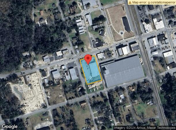  309 W Main St, Hahira, GA Parcel Map