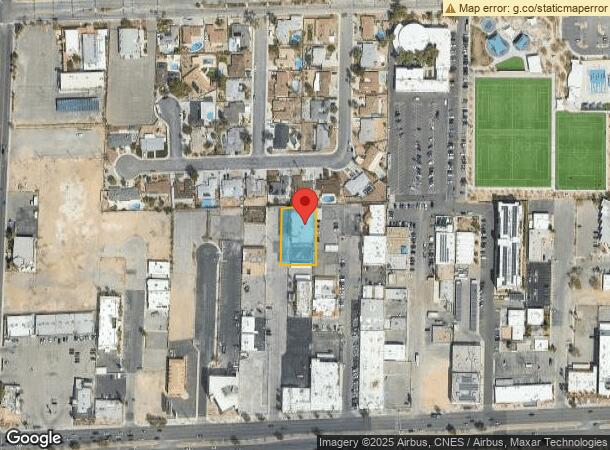  830 E Sahara Ave, Las Vegas, NV Parcel Map