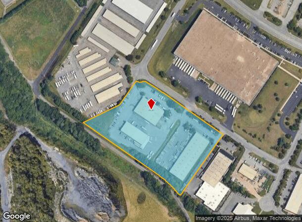6809 Bowmans Xing, Frederick, MD Parcel Map