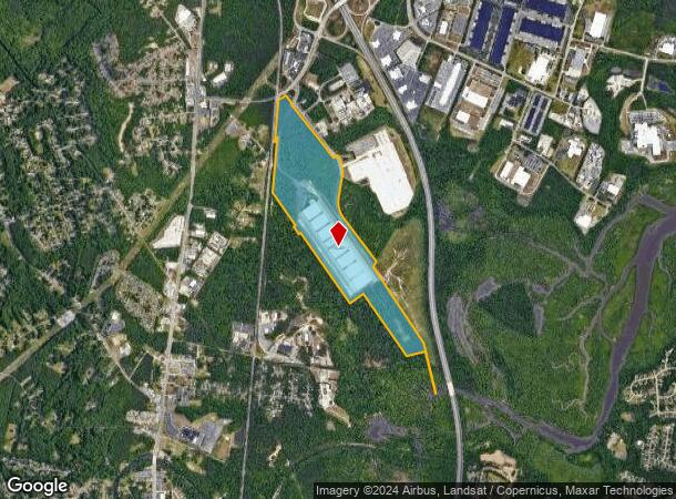  16000 Walthall Industrial Pky, South Chesterfield, VA Parcel Map