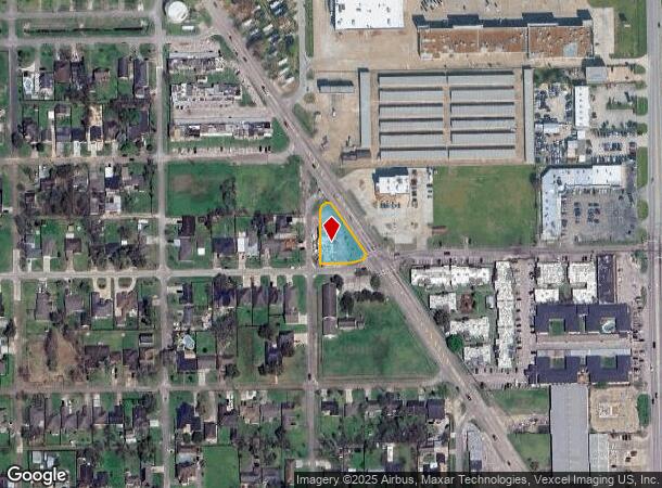  800 S Allen Genoa Rd, South Houston, TX Parcel Map