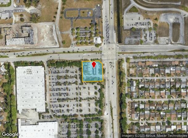 1720 S University Dr, Miramar, FL Parcel Map