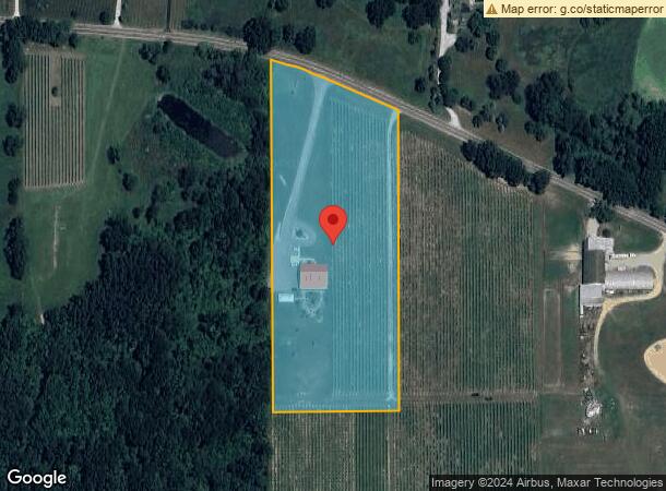  482 E Snow Rd, Baroda, MI Parcel Map