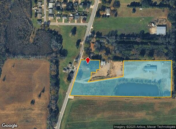 1110 N Main St, Searcy, AR Parcel Map