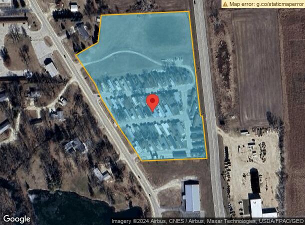  2609 S Frederick Ave, Oelwein, IA Parcel Map