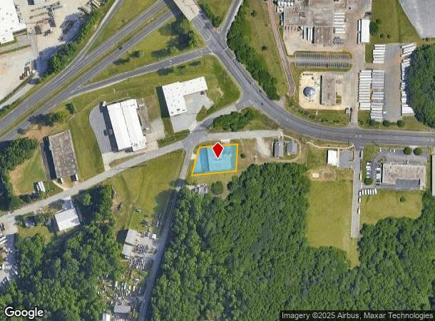 2501 Mendenhall Rd, High Point, NC Parcel Map