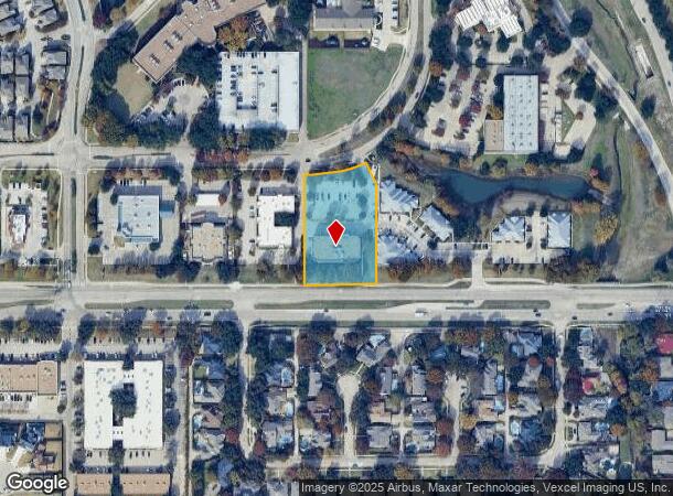  1100 W Campbell Rd, Richardson, TX Parcel Map