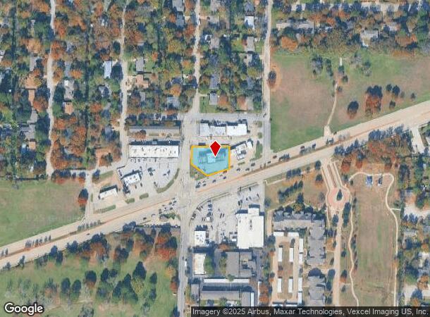 1205 E University Dr, Denton, TX Parcel Map