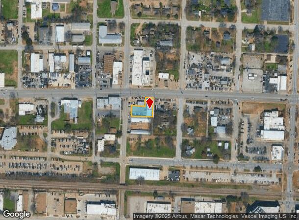  320 W Division St, Arlington, TX Parcel Map