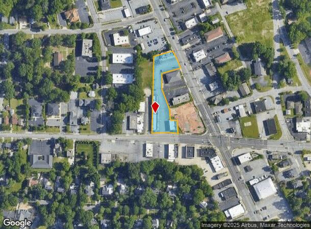  1525 N Main St, High Point, NC Parcel Map