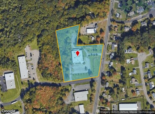 1070 Suffield St, Agawam, MA Parcel Map