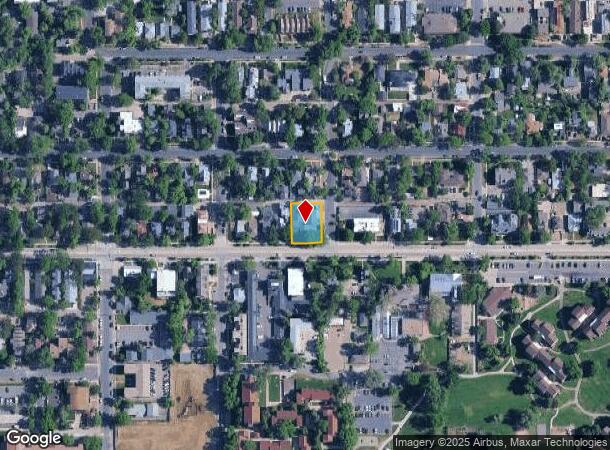 2043 Arapahoe Ave, Boulder, CO Parcel Map