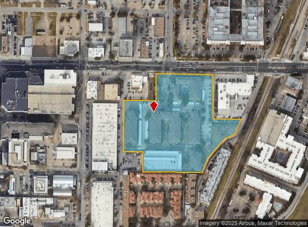  2617 W 7Th St, Fort Worth, TX Parcel Map