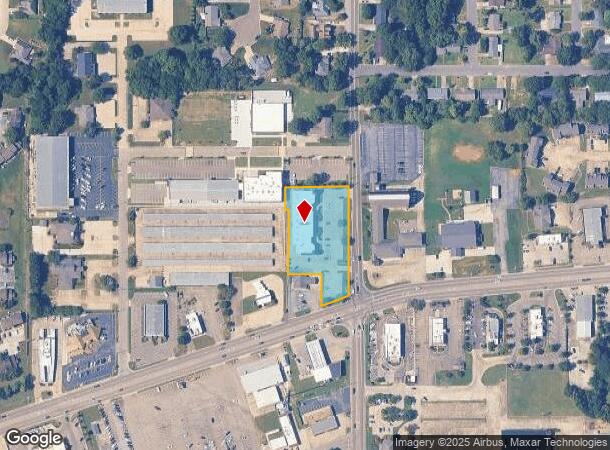 115 N Thomas St, Tupelo, MS Parcel Map