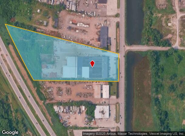 3510 Calumet Ave, Hammond, IN Parcel Map