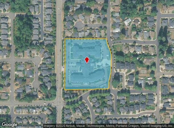  15000 Sw Hall Blvd, Portland, OR Parcel Map