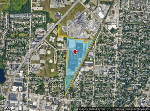  151 Lafayette St, Mount Clemens, MI Parcel Map