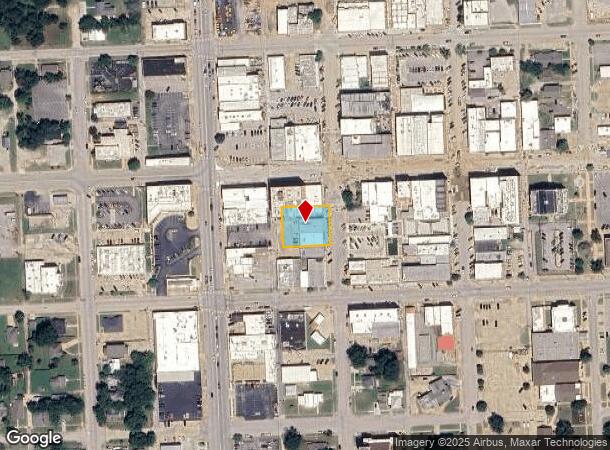 10 S Water St, Sapulpa, OK Parcel Map