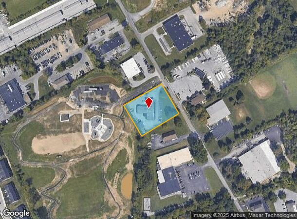  10 N Bacton Hill Rd, Malvern, PA Parcel Map