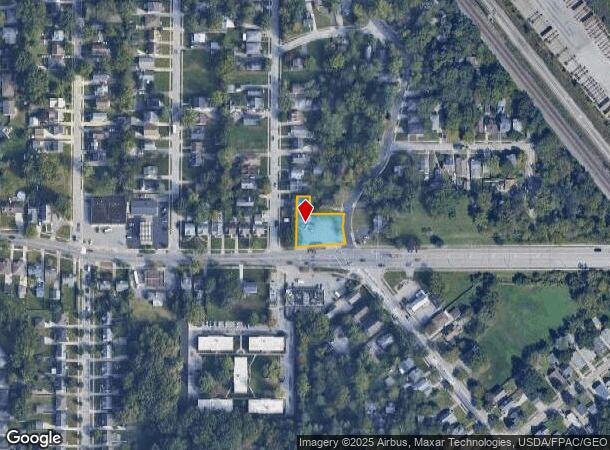  14445 Granger Rd, Maple Heights, OH Parcel Map