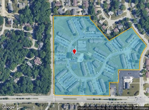  1651 N Chauncey Ct, Lafayette, IN Parcel Map