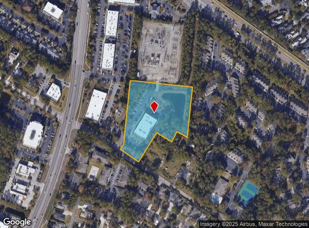  1721 Allens Ln, Wilmington, NC Parcel Map