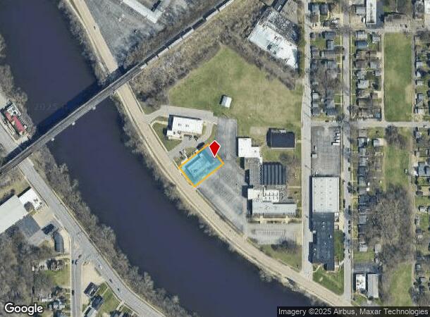  1153 Northside Blvd, South Bend, IN Parcel Map