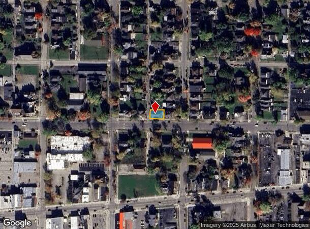  1214 N A St, Richmond, IN Parcel Map