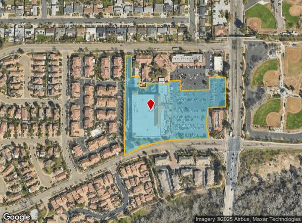  9420 Cuyamaca St, Santee, CA Parcel Map