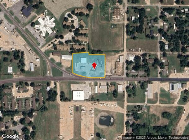 1250 W Dallas Ave, Cooper, TX Parcel Map