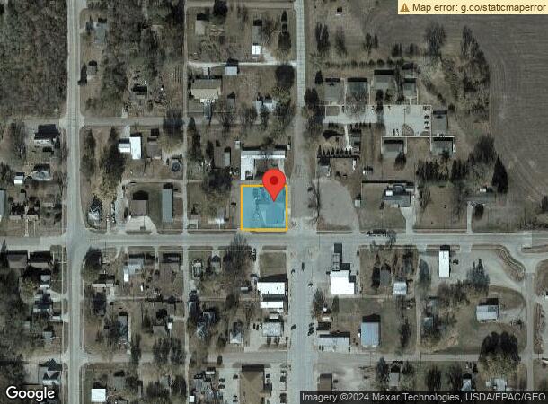  653 N Broadway St, Decatur, NE Parcel Map