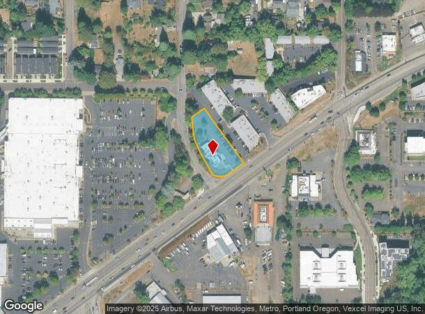  11539 Sw Pacific Hwy, Portland, OR Parcel Map