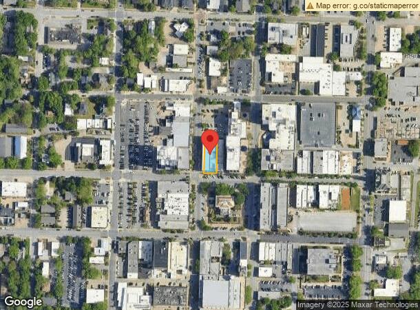  26 W Center St, Fayetteville, AR Parcel Map