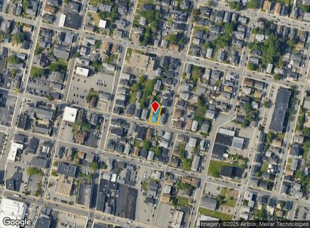  222 Franklin St, Fall River, MA Parcel Map
