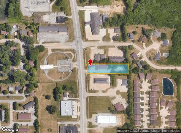 1620 N State Route 121, Mt Zion, IL Parcel Map