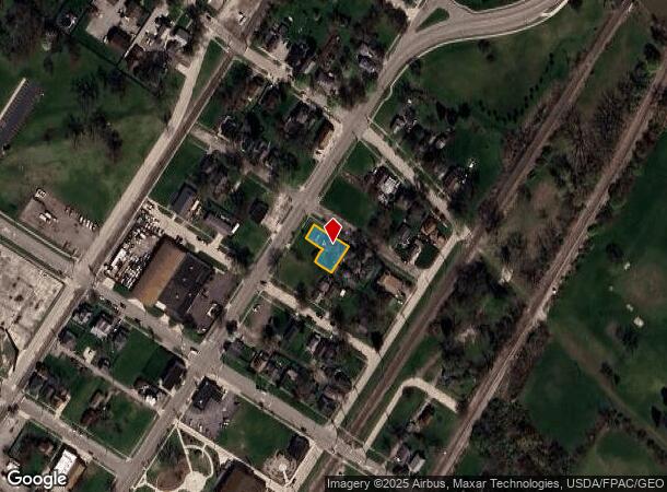 1108 Humphrey St, Monroe, MI Parcel Map
