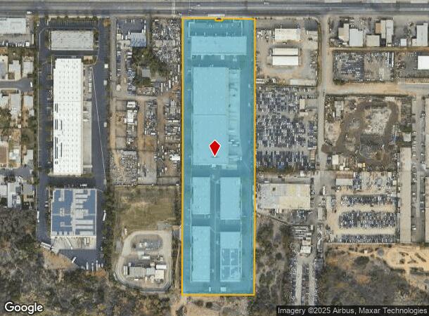  3513 Main St, Chula Vista, CA Parcel Map