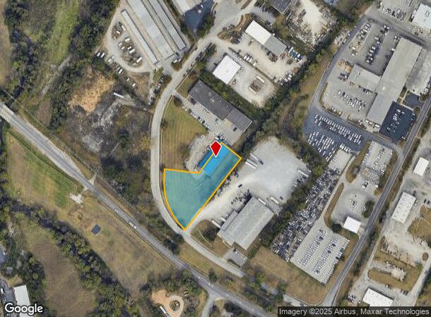  2253 Frankfort Ct, Lexington, KY Parcel Map