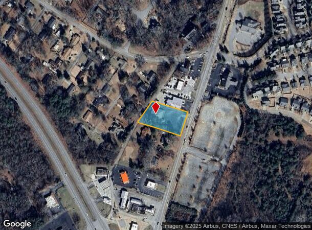  908 S Mechanic St, Pendleton, SC Parcel Map
