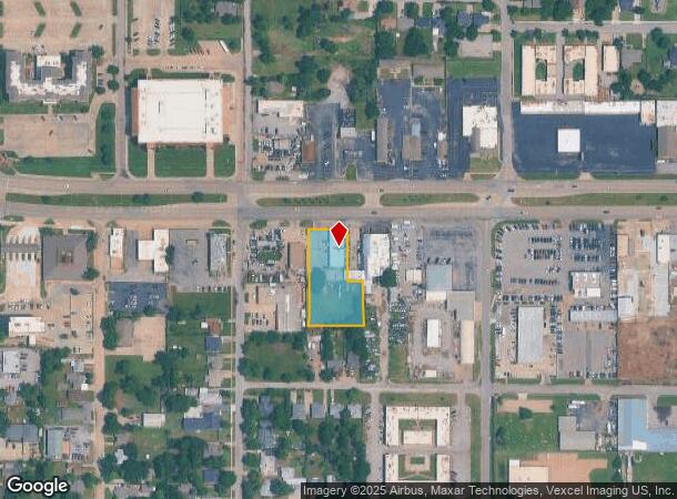 6308 Nw 39Th Expy, Bethany, OK Parcel Map