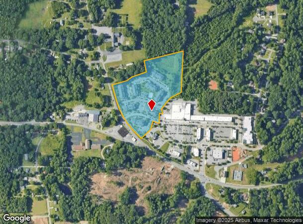  2 Robinhood Village Dr, Winston Salem, NC Parcel Map