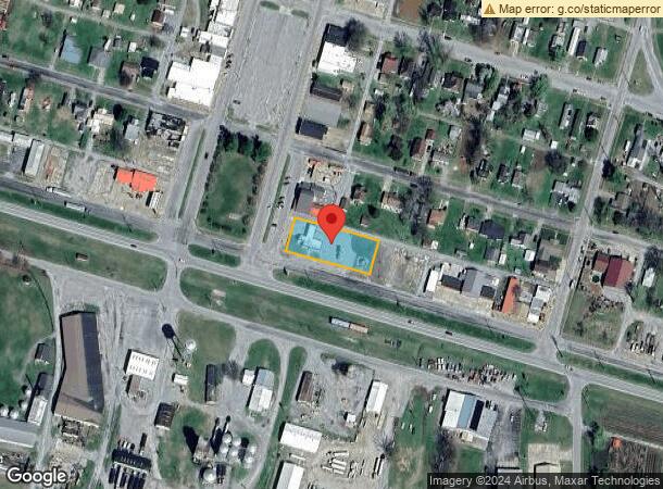  105 E Shawnee Ave, Shawneetown, IL Parcel Map